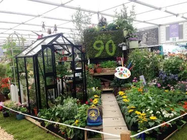 Sun shines at Chelsea Flower Show